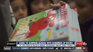 23ABC to surprise local school with hundreds of books