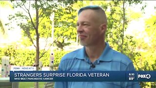 Strangers surprise Florida veteran