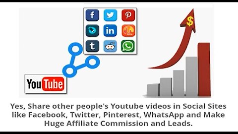 Get paid for sharing Youtube Videos