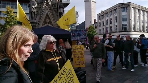 Leicester Protest - 'Vaccine' Deaths