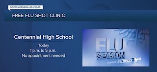 Centennial High School offers free flu shot clinic