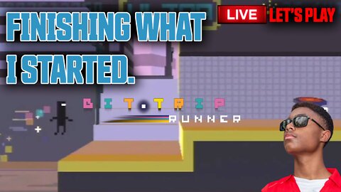 Finishing what I started - Bit.Trip Runner (Live Let's Play)