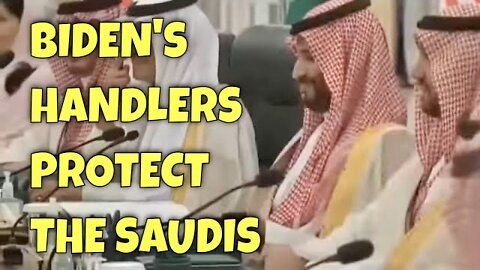 BIDEN’s HANDLERS Shut Down Embarrassing Questions for Saudis…Nothing to see here! ✋🤚