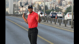 Tiger Woods thanks fans after car crash