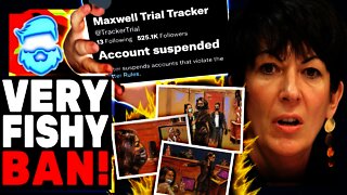 Twitter Just Banned Massive Maxwell Trial Account & Gets FORCED To Re-Instate!