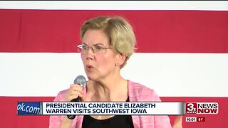 Elizabeth Warren visits Southwest Iowa