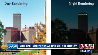 Woodmen Tower adding lighted display