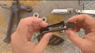 Powder Coating Motorcycle parts
