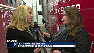 The Community Blood Center unveils new blood mobile