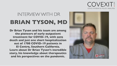 The Dr Brian Tyson Interview - October 1, 2020