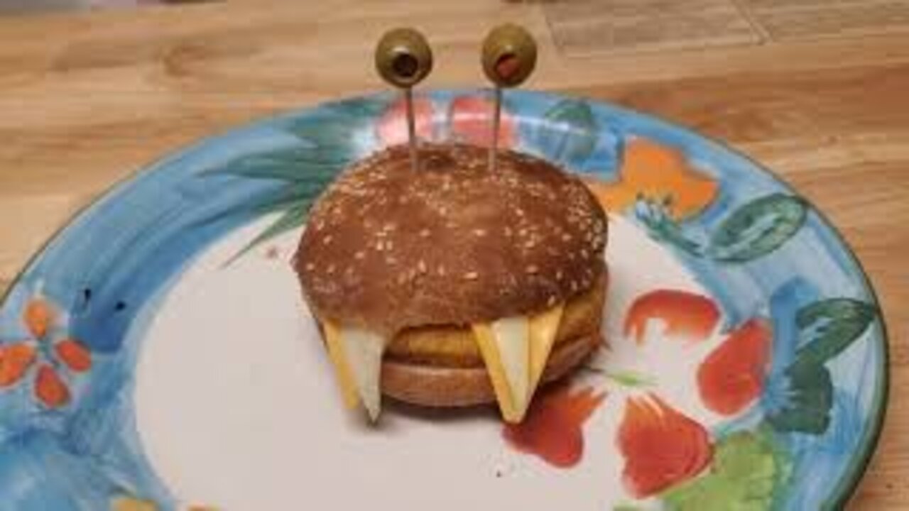 Monster chicken sandwich