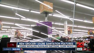 New grocery store sanitation features