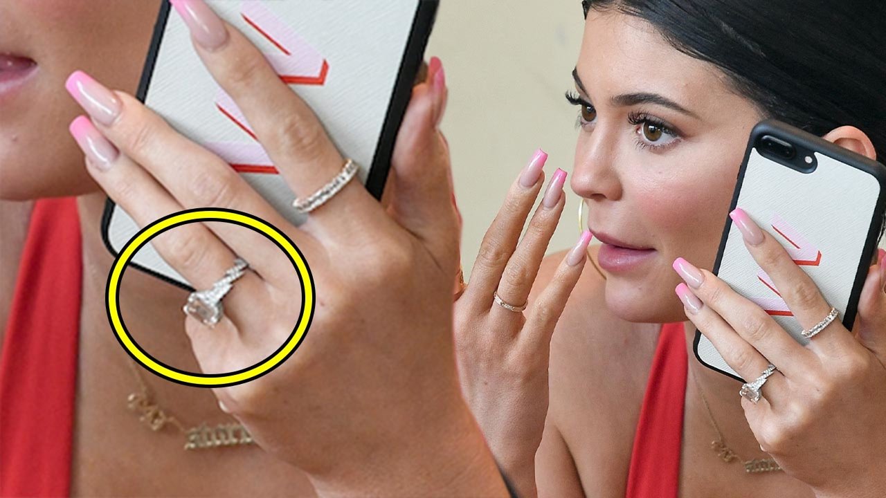 Kylie Jenner Flaunts Promise Ring from Tyga