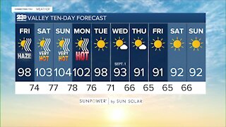 23ABC Weather for Friday, August 27, 2021