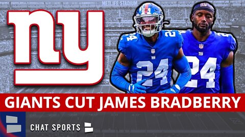 BREAKING: NY Giants Release CB James Bradberry After Failing To Trade Him | Full Cap Savings Details