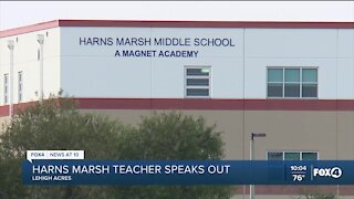 Harns Marsh teacher speaks out after reporting student for planning a school shooting