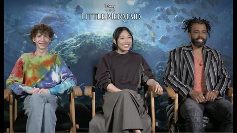 The Little Mermaid Stars Jacob Tremblay, Awkwafina and Daveed Diggs