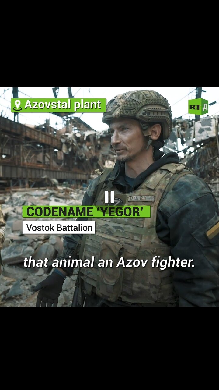 A Vostok Battalion soldier, codenamed Forest, said what he thought of the Azov fighters