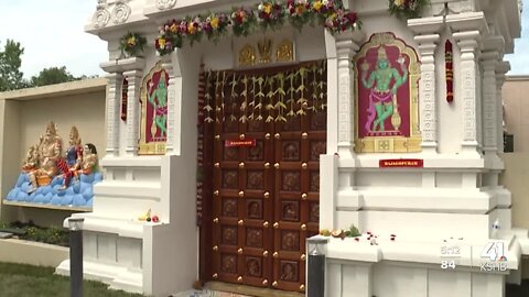 Hindu temple consecration ceremony