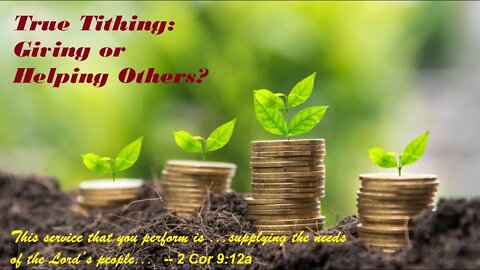 Coffee With Jesus, S2 Ep. 16: True Tithing: Giving or Helping Others?