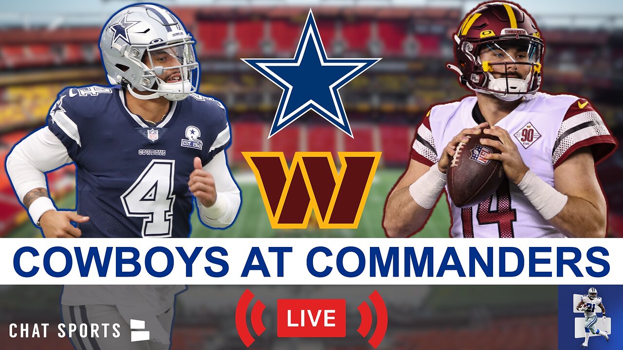 Cowboys vs. Commanders Live Streaming Scoreboard, PlayByPlay, Highlights