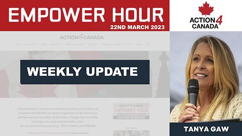Tanya Gaw Weekly Update: March 22nd