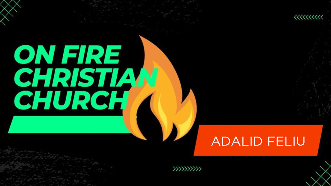Adalid Feliu | 10.22.23 | Sunday AM | On Fire Christian Church