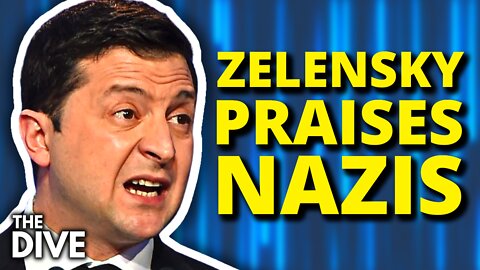 ZELENSKY CAUGHT PRAISING AZOV N*ZI'S ON VICTORY DAY IN RUSSIA