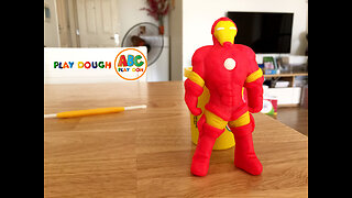 How to make Iron Man from PlayDoh