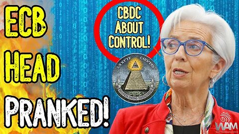 MUST WATCH! ECB Head PRANKED! - Admits CBDC Is About CONTROL! - Zelensky Impersonator Trolls Lagarde
