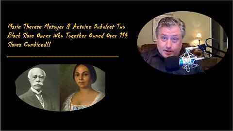 Marie Metoyer & Antoine Dubulcet Two Black Slave Owner Who Together Owned Over 114 Slaves Combined