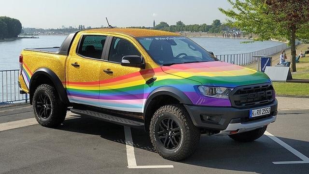 WOKE Ford’s Commercial Features LGBTQ Colored Truck