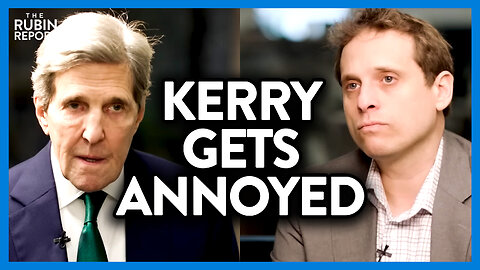Watch John Kerry Get Annoyed as Host Points Out His Hypocrisy | DM CLIPS | Rubin Report