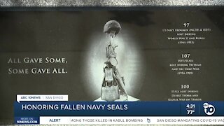 Monument honors fallen Navy SEALs at Miramar National Cemetery