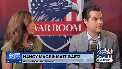 “The Posse Won”: Rep. Mace And Gaetz Join WarRoom To Discuss Victory Over McCarthy