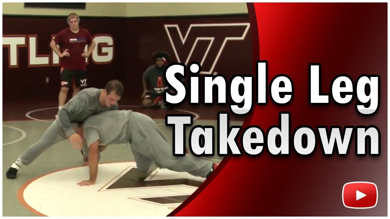 Wrestling Single Leg Takedown Coach Kevin Dresser