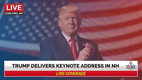 President Trump Live Speech Now To New Hampshire GOP Today, 1/28/23! - Must Video