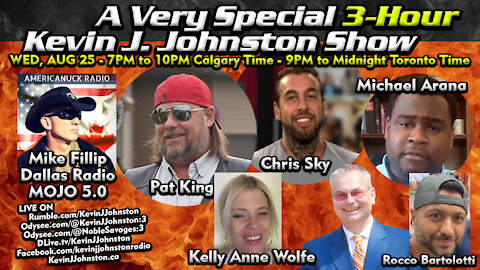 The Kevin J. Johnston Show 3 Hour Special Don't Miss It!