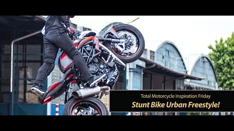 Inspiration Friday: Stunt Bike Urban Freestyle