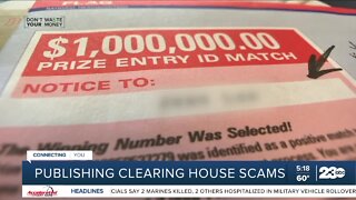 Publishing clearing house scams