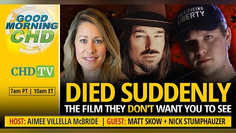 DIED SUDDENLY: The Film They Don't Want You To See