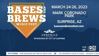 Bases & Brews music festival this weekend