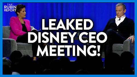 LEAKED: Watch Disney CEO's Face as He Gets Asked the One Question He Fears | DM CLIPS | Rubin Report