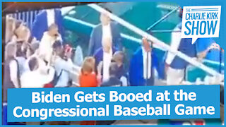 Biden Gets Booed at the Congressional Baseball Game