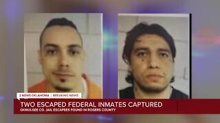 Two inmates who escaped Okmulgee Co. Jail back in custody