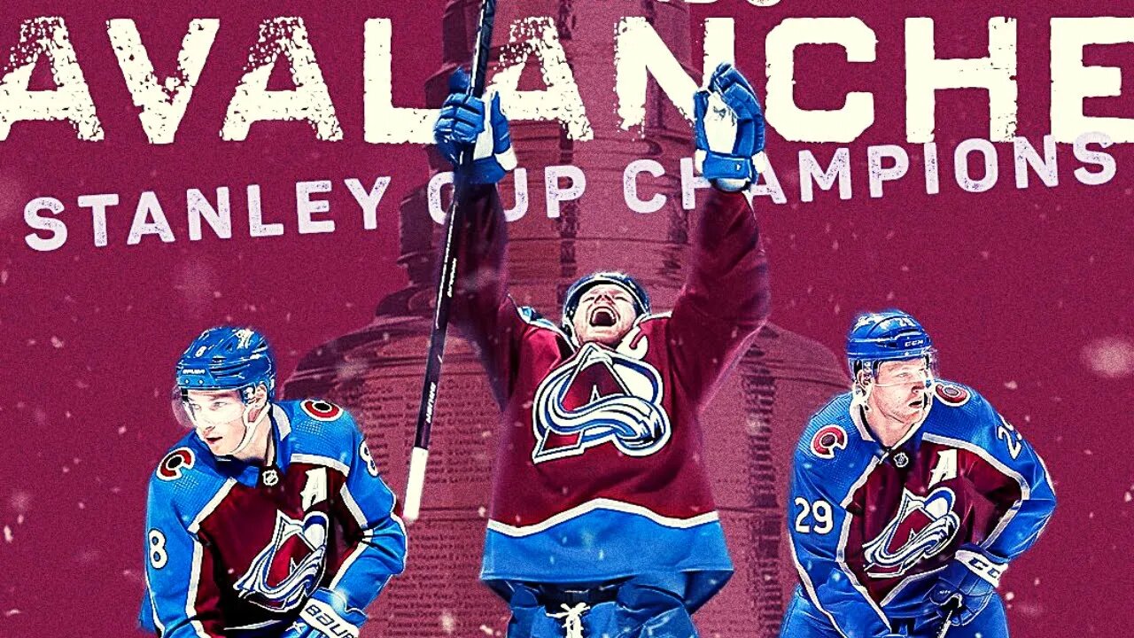 Colorado Avalanche WIN 2022 Stanley Cup Championship Tampa Bay