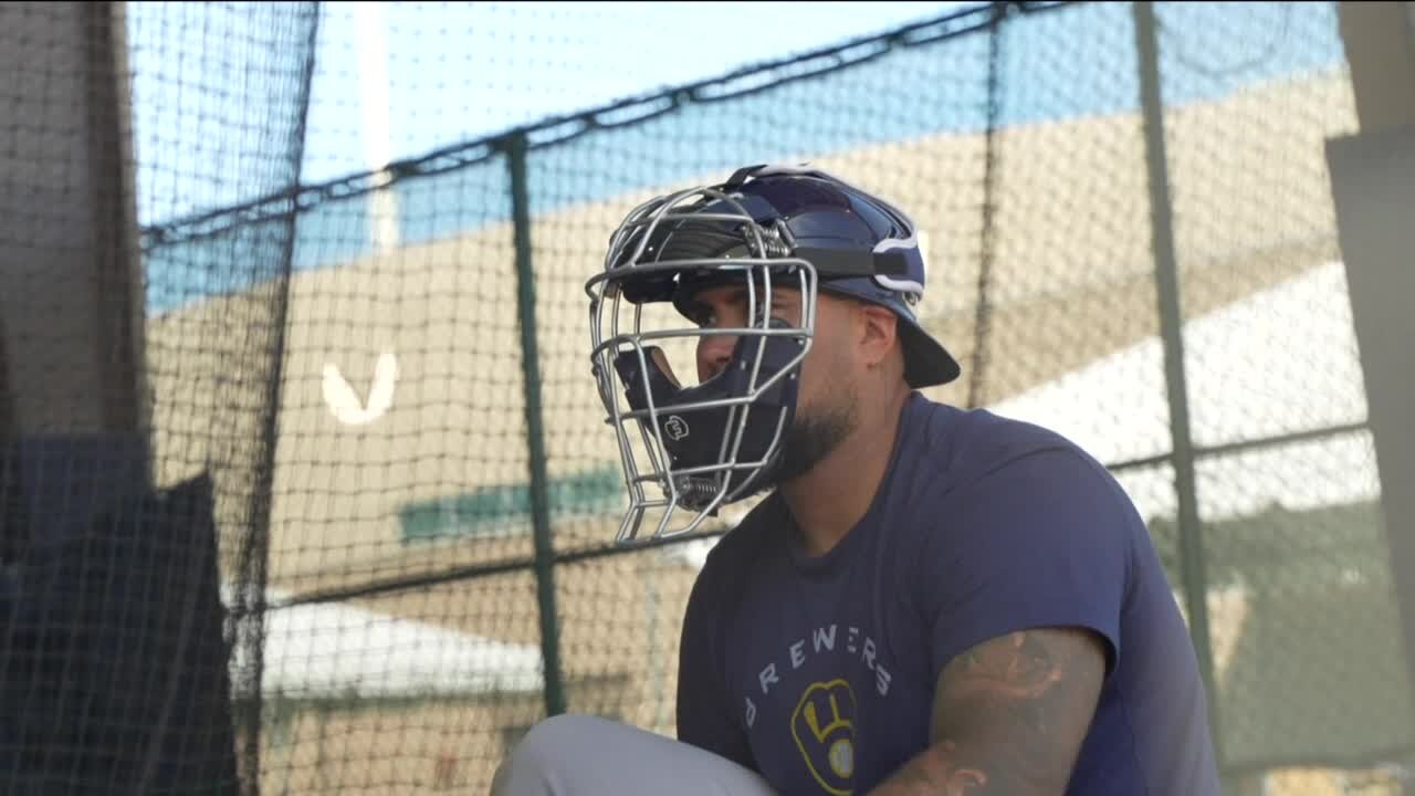 Milwaukee Brewers catcher Omar Narvaez ready for Opening Day