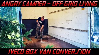 I HAVE TO CLEAN THIS! - Iveco Daily Box Van Conversion Build