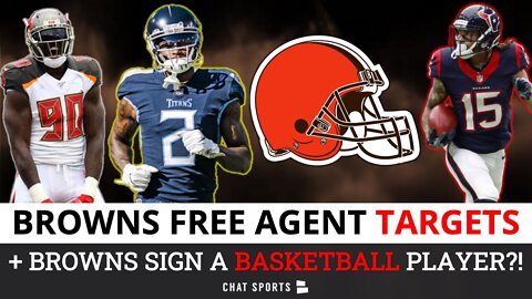Browns Signed A College BASKETBALL Player?! + Top Free Agent Targets After The NFL Draft