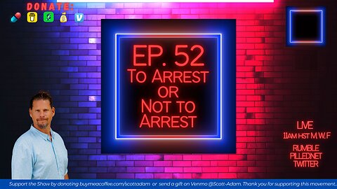 Ep. 52 To Arrest or not to Arrest. The SDNY clown show.